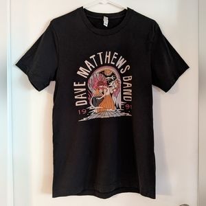 Dave Matthews Band Angel Graphic T Shirt sz Medium Black